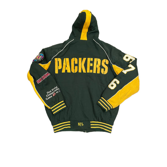 RARE Vintage 90s Packers Sweatshirt Green Bay Football NFL 